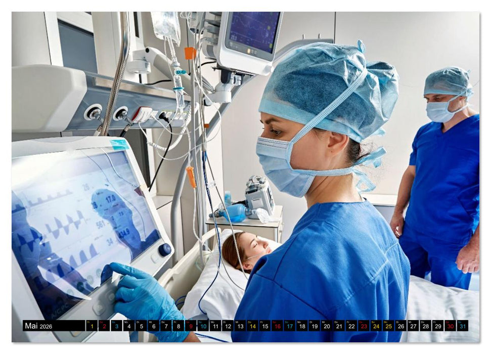 Im Dienst der Gesundheit - Krankenpflege (CALVENDO Premium Wandkalender 2026)