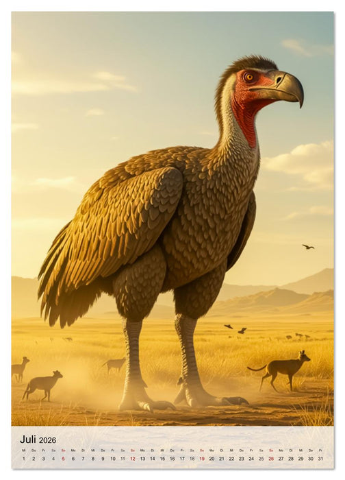 Vergessene Titanen - Die Riesen vor unserer Zeit (CALVENDO Premium Wandkalender 2026)