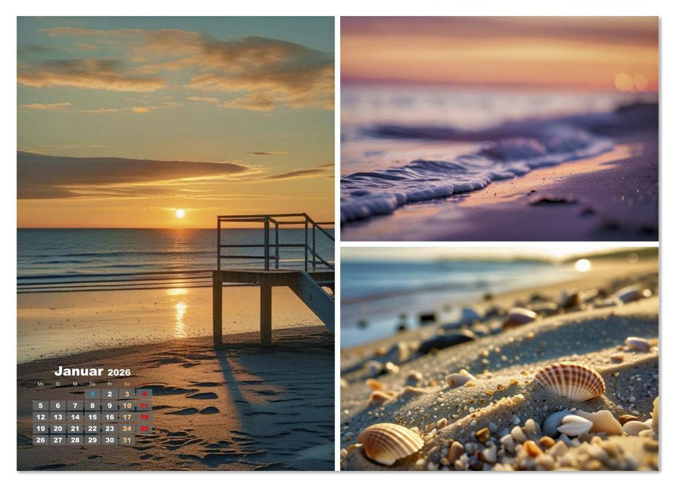 Sehnsucht Ostsee Urlaub (CALVENDO Premium Wandkalender 2026)
