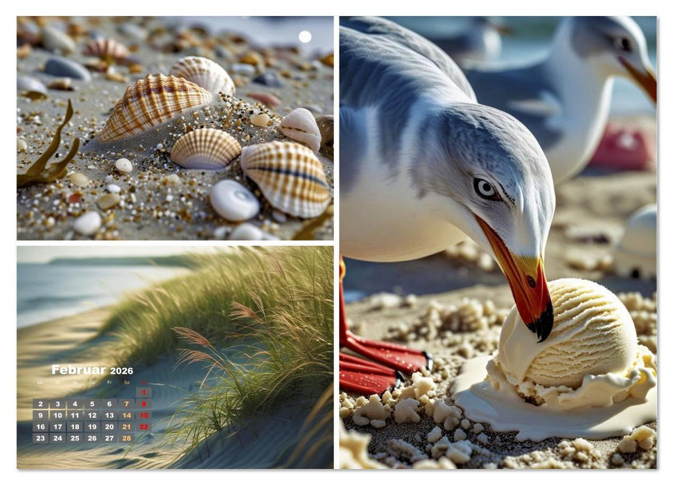 Sehnsucht Ostsee Urlaub (CALVENDO Premium Wandkalender 2026)