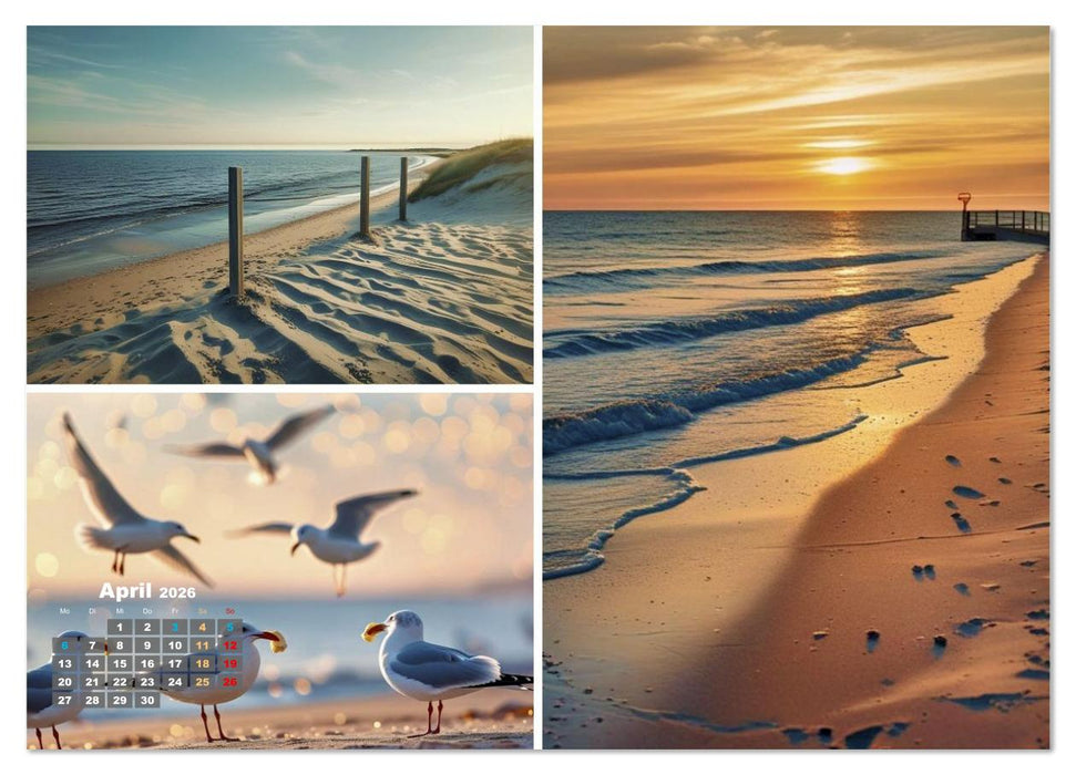 Sehnsucht Ostsee Urlaub (CALVENDO Premium Wandkalender 2026)