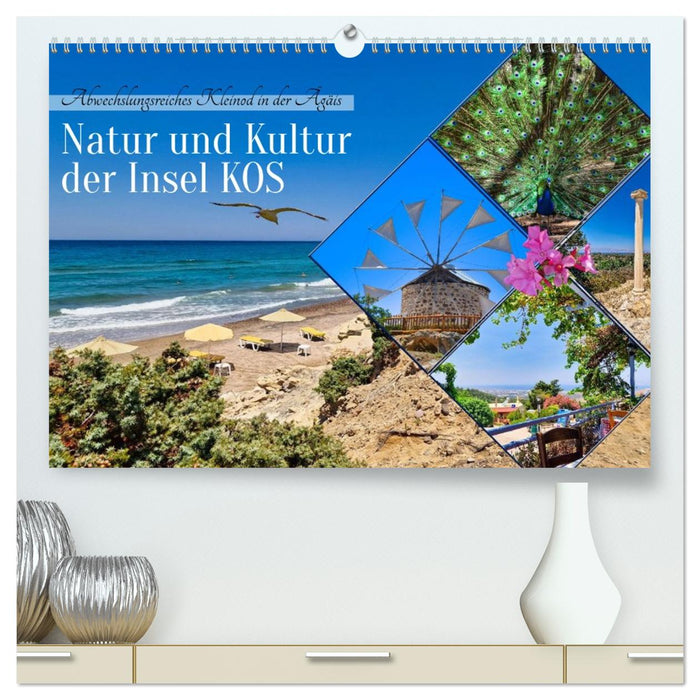 Natur und Kultur der Insel Kos (CALVENDO Premium Wandkalender 2026)