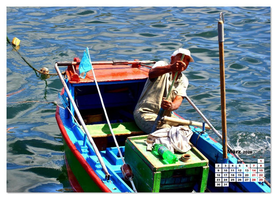 Pescadores - Fischer in Havanna (CALVENDO Wandkalender 2026)