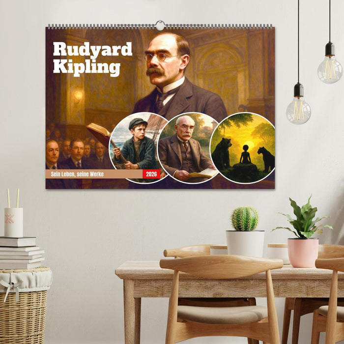 Rudyard Kipling (CALVENDO Wandkalender 2026)