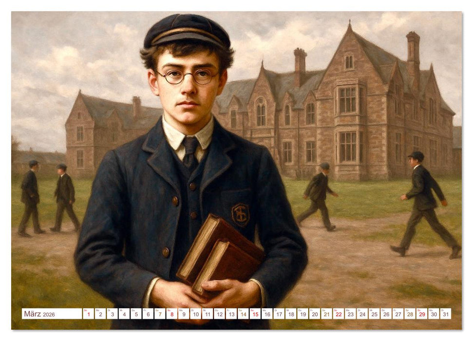 Rudyard Kipling (CALVENDO Premium Wandkalender 2026)