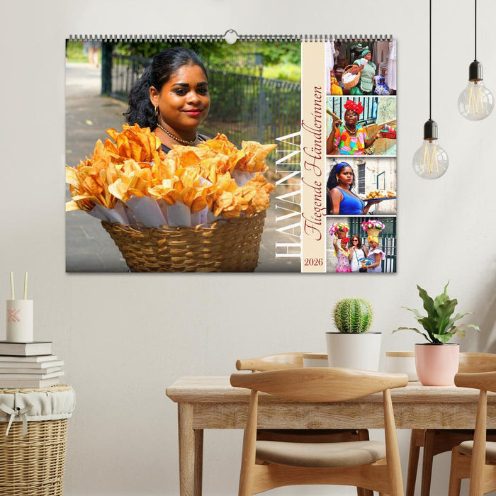 Havanna - Fliegende Händlerinnen (CALVENDO Wandkalender 2026)