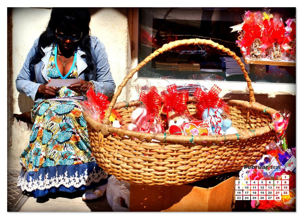 Havanna - Fliegende Händlerinnen (CALVENDO Wandkalender 2026)