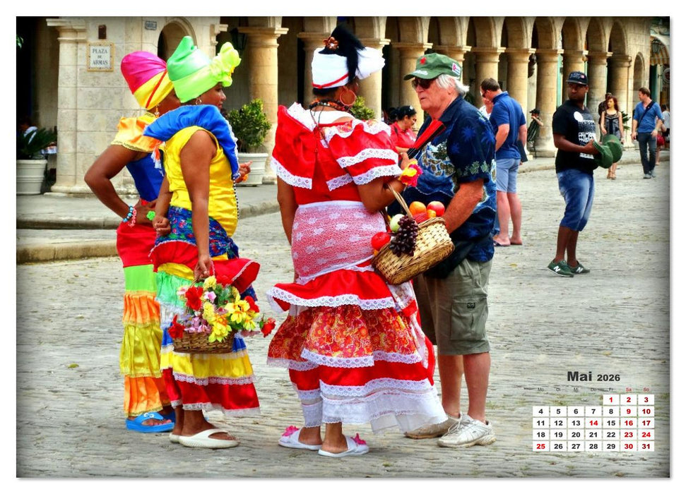 Havanna - Fliegende Händlerinnen (CALVENDO Wandkalender 2026)
