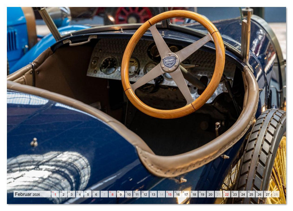 Einsteigen, bitte! - Innenansichten automobiler Ikonen (CALVENDO Wandkalender 2026)