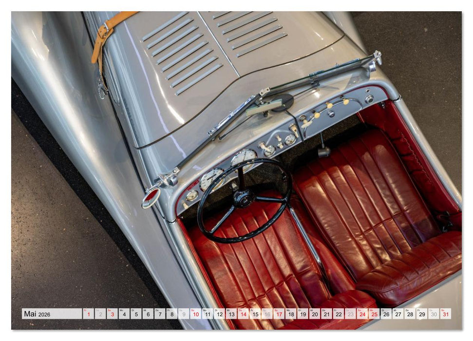 Einsteigen, bitte! - Innenansichten automobiler Ikonen (CALVENDO Wandkalender 2026)