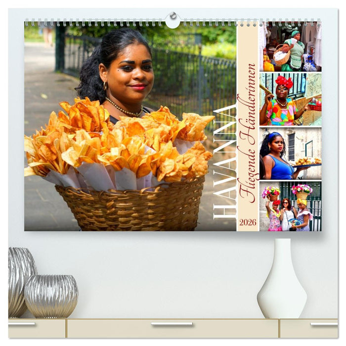 Havanna - Fliegende Händlerinnen (CALVENDO Premium Wandkalender 2026)