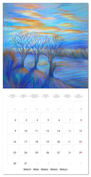 Lieux merveilleux (CALVENDO Calendrier mensuel 2026)