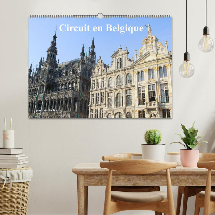 Circuit en Belgique (CALVENDO Calendrier mensuel 2026)