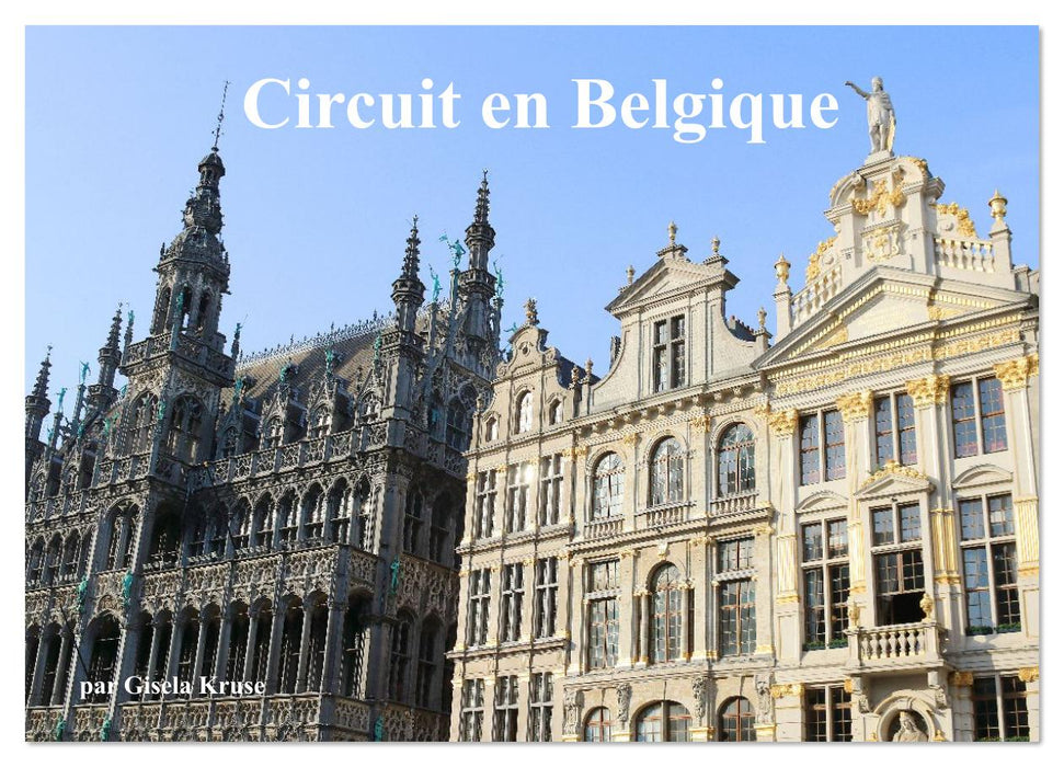 Circuit en Belgique (CALVENDO Calendrier mensuel 2026)
