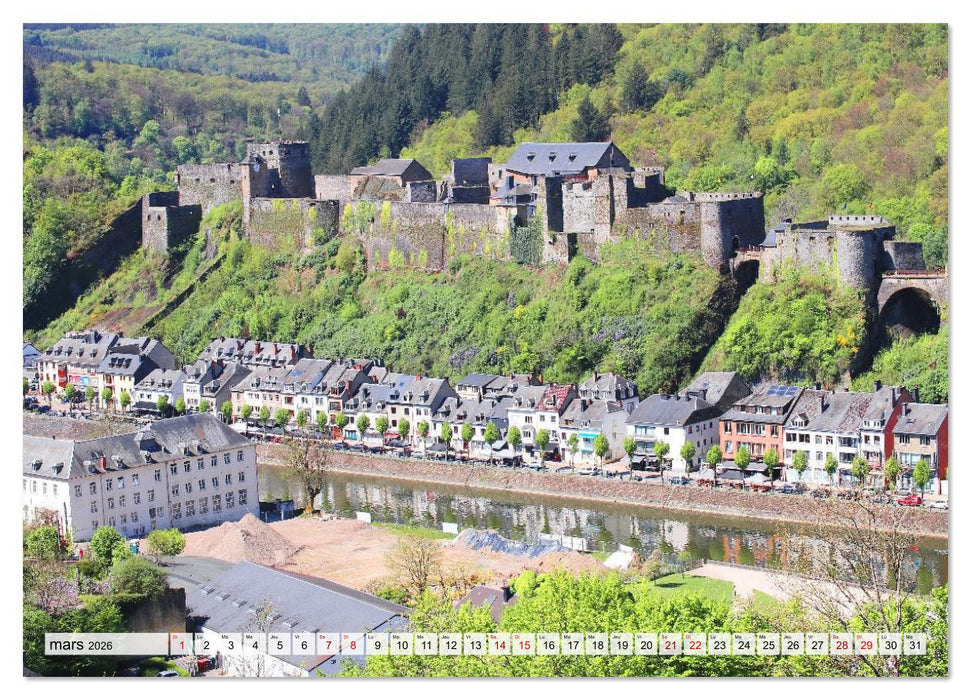 Circuit en Belgique (CALVENDO Calendrier mensuel 2026)