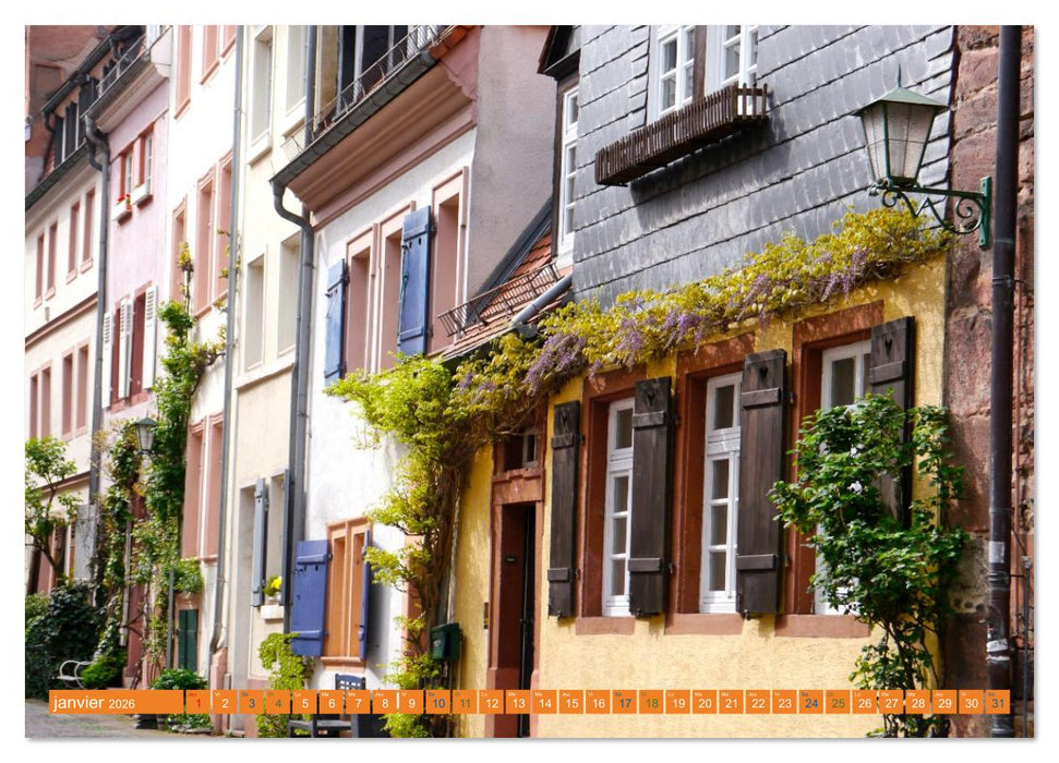 Magnifique Heidelberg (CALVENDO Calendrier mensuel 2026)