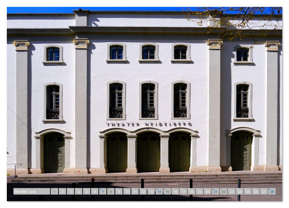 Magnifique Heidelberg (CALVENDO Calendrier mensuel 2026)