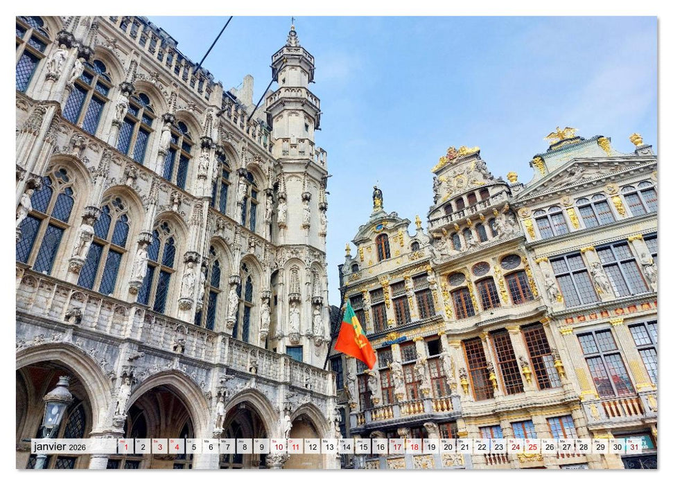 Circuit en Belgique (CALVENDO Calendrier supérieur 2026)