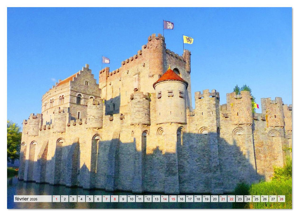 Circuit en Belgique (CALVENDO Calendrier supérieur 2026)