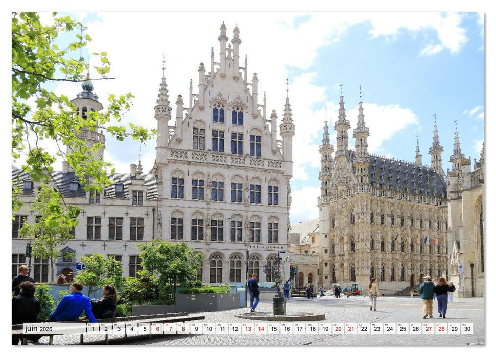 Circuit en Belgique (CALVENDO Calendrier supérieur 2026)