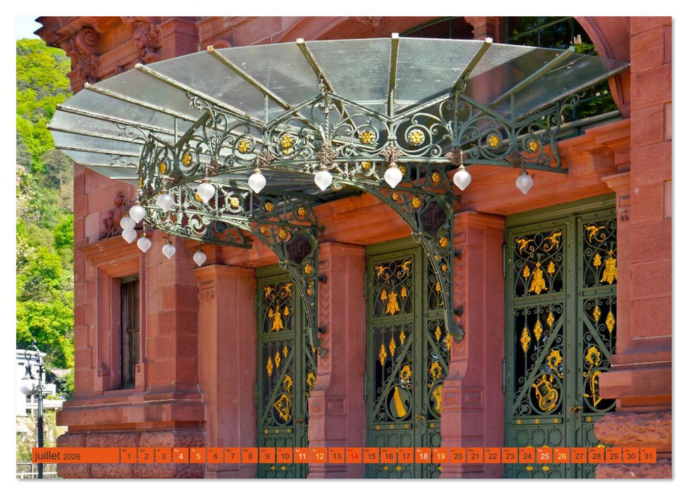 Magnifique Heidelberg (CALVENDO Calendrier supérieur 2026)