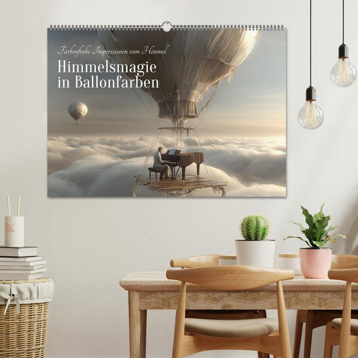 Himmelsmagie in Ballonfarben (CALVENDO Wandkalender 2026)