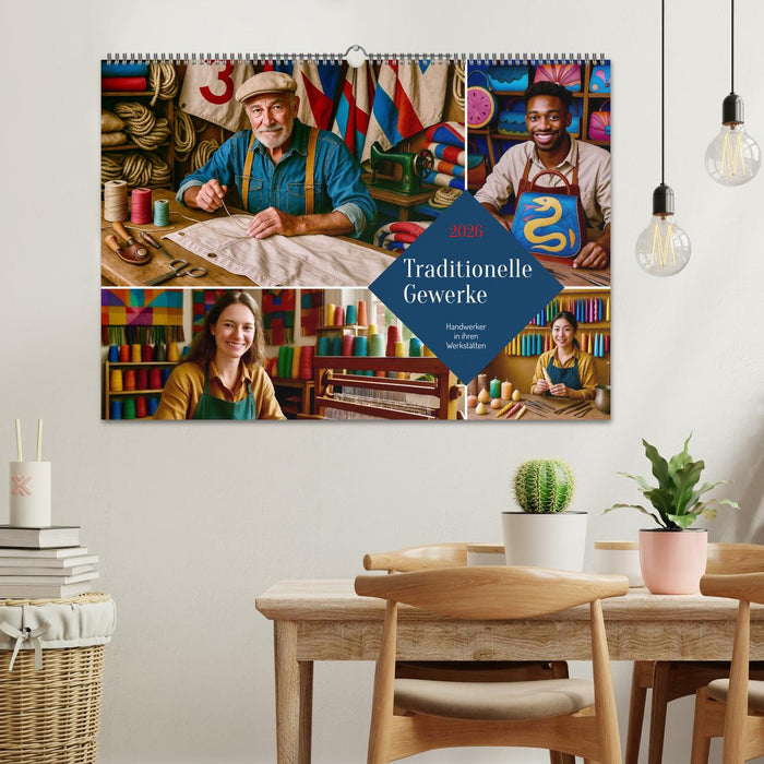 Traditionelle Gewerke (CALVENDO Wandkalender 2026)