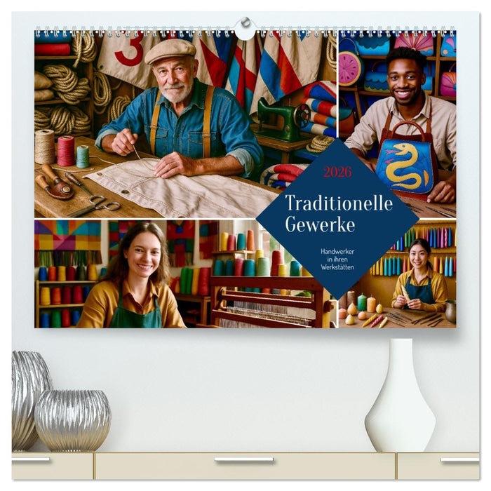 Traditionelle Gewerke (CALVENDO Premium Wandkalender 2026)