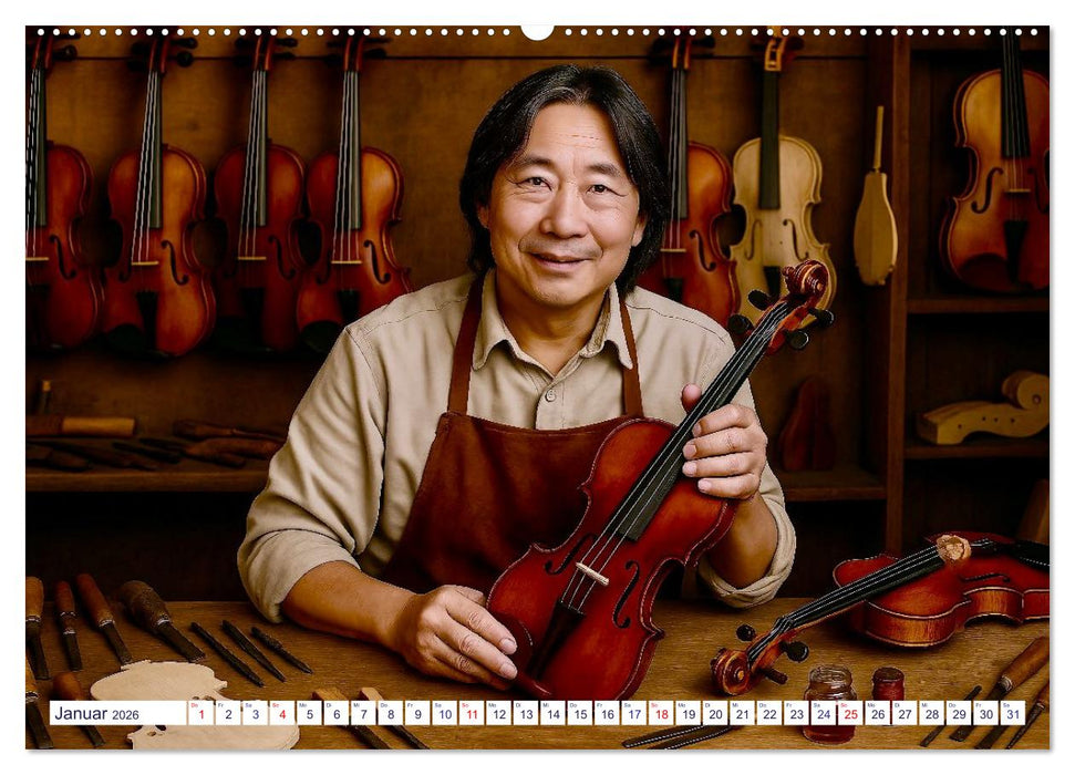 Traditionelle Gewerke (CALVENDO Premium Wandkalender 2026)