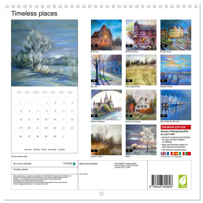 Timeless places (CALVENDO Monthly Calendar 2026)