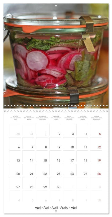 FERMENTED VEGETABLES (CALVENDO Monthly Calendar 2026)