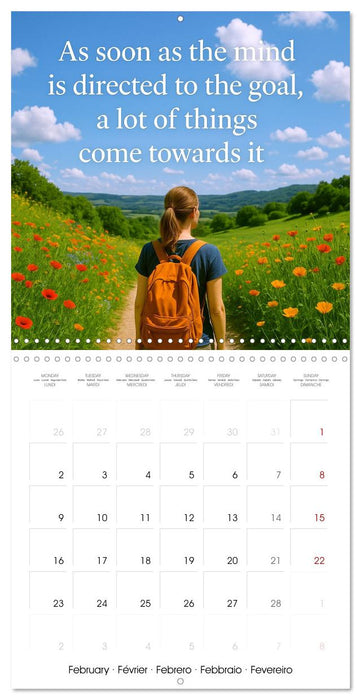 Time to make your soul happy (CALVENDO Monthly Calendar 2026)