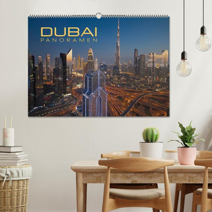 Dubai Panoramen (CALVENDO Wandkalender 2026)