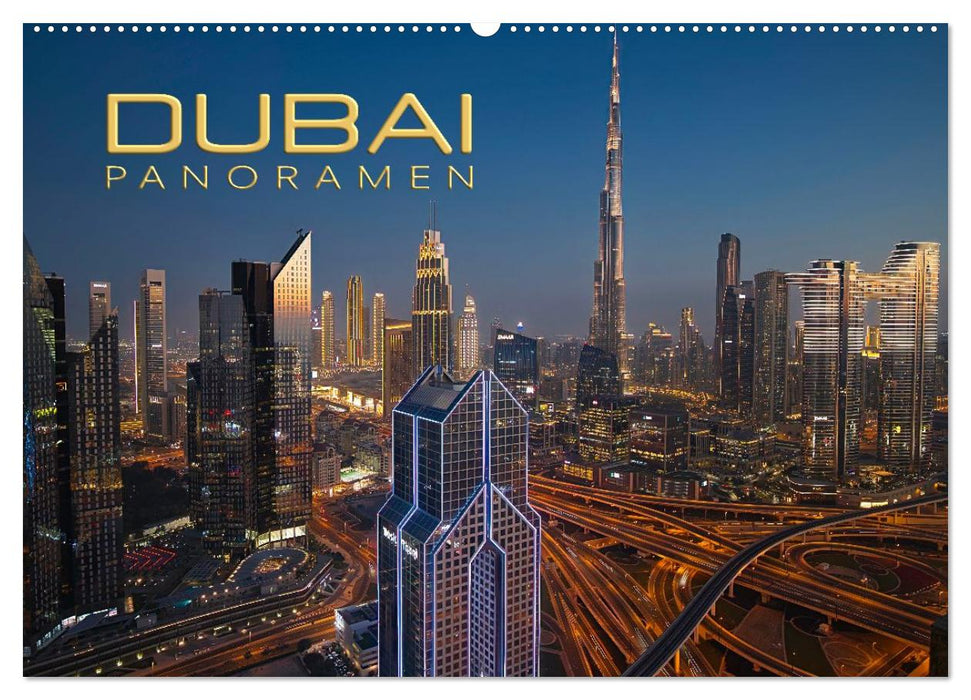 Dubai Panoramen (CALVENDO Wandkalender 2026)