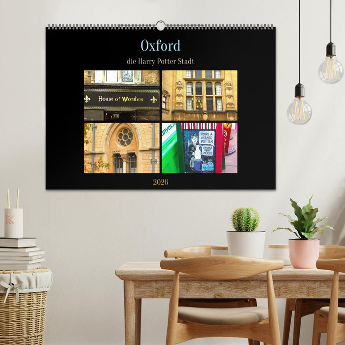 Oxford - die Harry Potter Stadt (CALVENDO Wandkalender 2026)