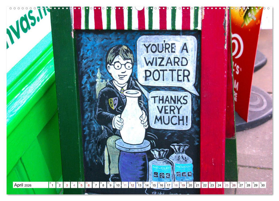 Oxford - die Harry Potter Stadt (CALVENDO Wandkalender 2026)