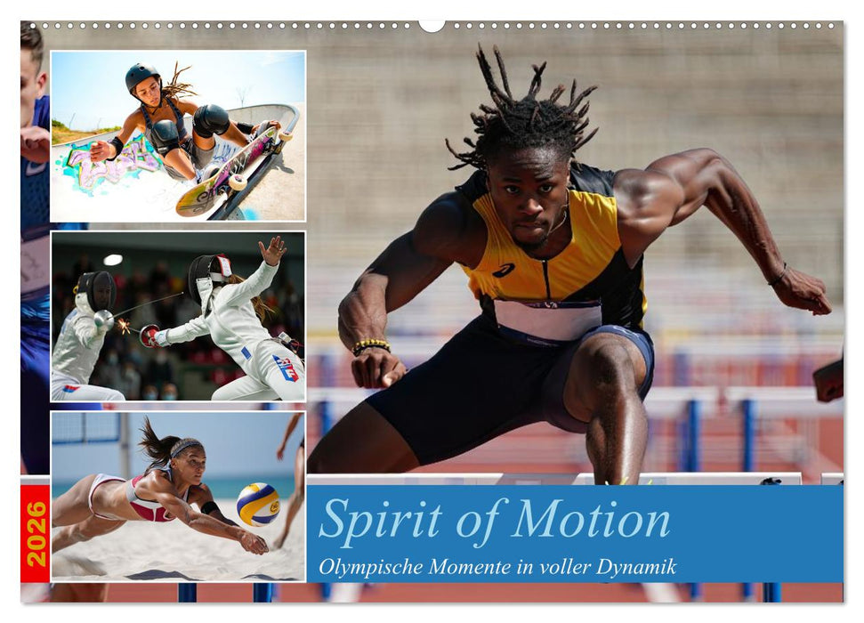 Spirit of Motion (CALVENDO Wandkalender 2026)