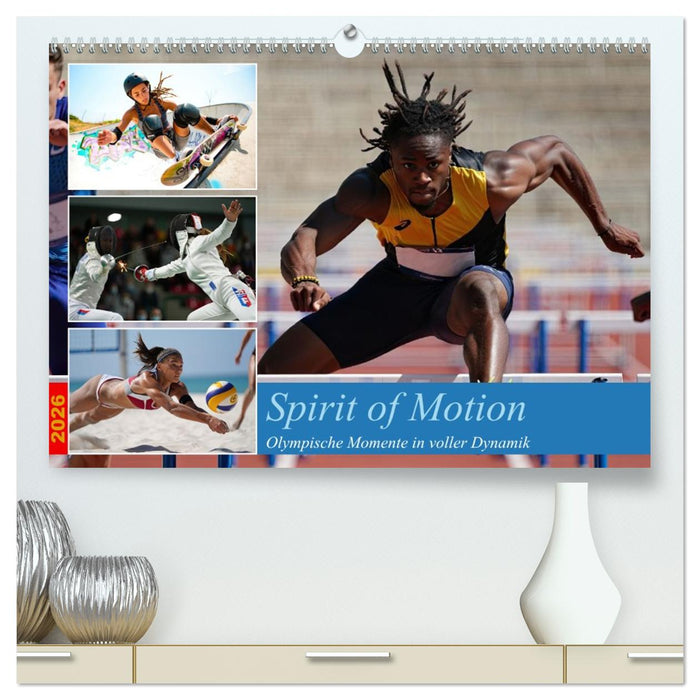 Spirit of Motion (CALVENDO Premium Wandkalender 2026)