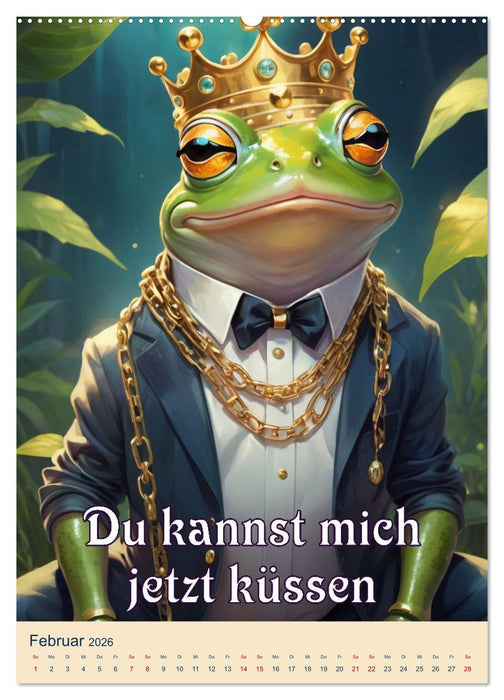 Tierische Leichtigkeit (CALVENDO Wandkalender 2026)