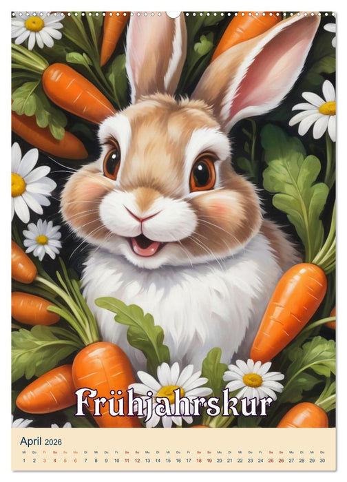 Tierische Leichtigkeit (CALVENDO Wandkalender 2026)