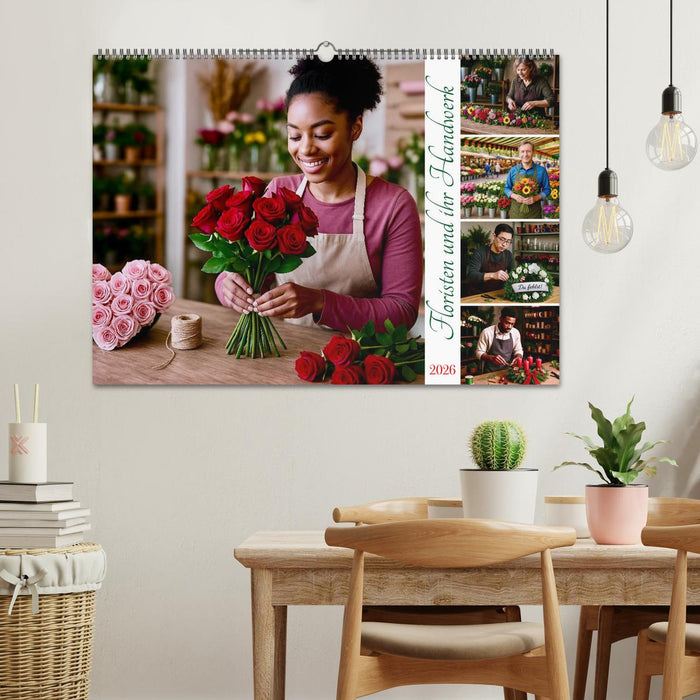 Floristen und ihr Handwerk (CALVENDO Wandkalender 2026)
