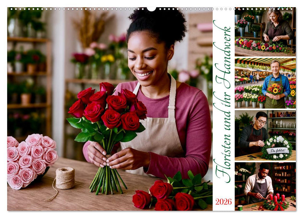Floristen und ihr Handwerk (CALVENDO Wandkalender 2026)
