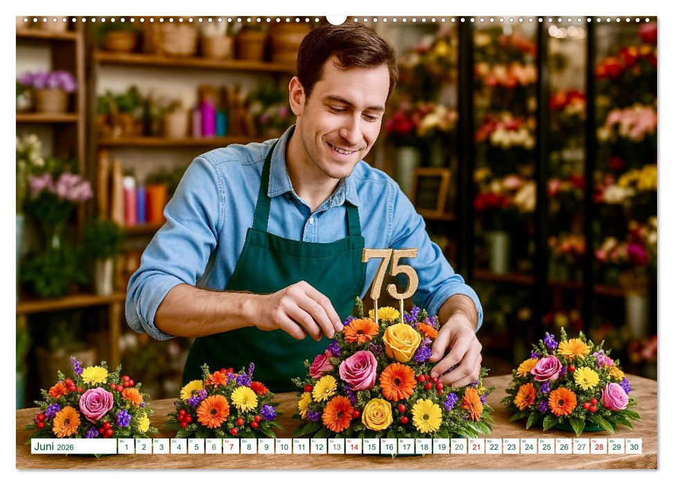 Floristen und ihr Handwerk (CALVENDO Wandkalender 2026)