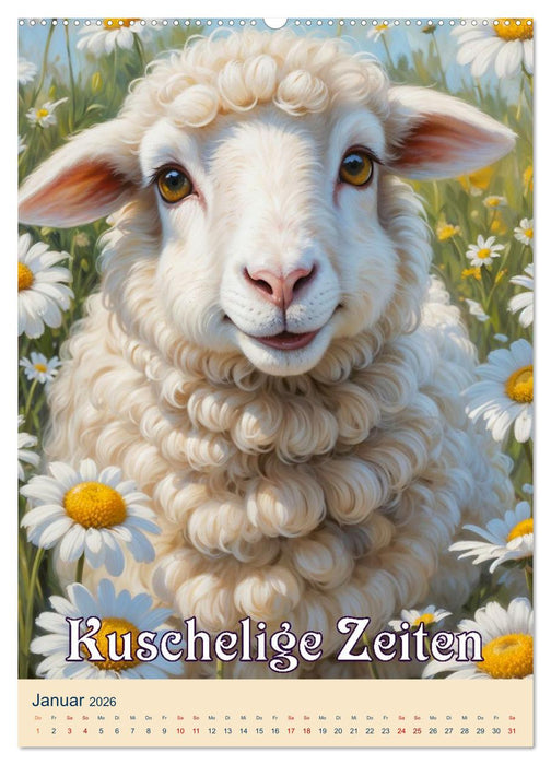 Tierische Leichtigkeit (CALVENDO Premium Wandkalender 2026)