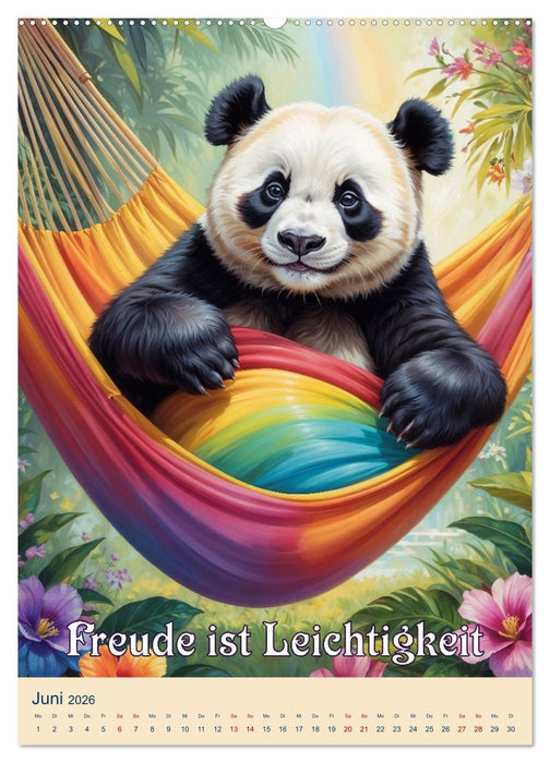 Tierische Leichtigkeit (CALVENDO Premium Wandkalender 2026)