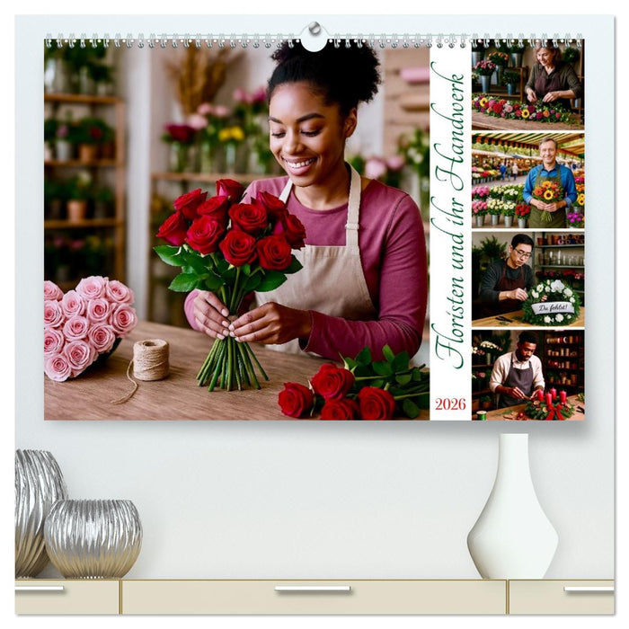 Floristen und ihr Handwerk (CALVENDO Premium Wandkalender 2026)