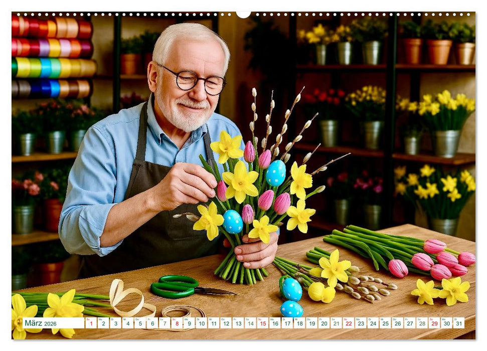 Floristen und ihr Handwerk (CALVENDO Premium Wandkalender 2026)