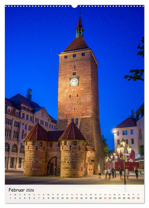 Nürnberg - Die faszinierende historische Altstadt (CALVENDO Premium Wandkalender 2026)