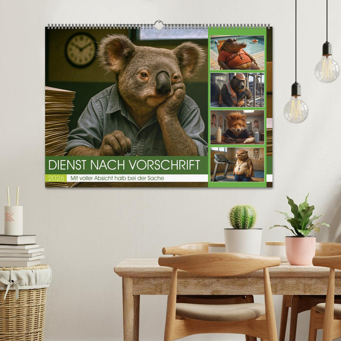 Dienst nach Vorschrift (CALVENDO Wandkalender 2026)