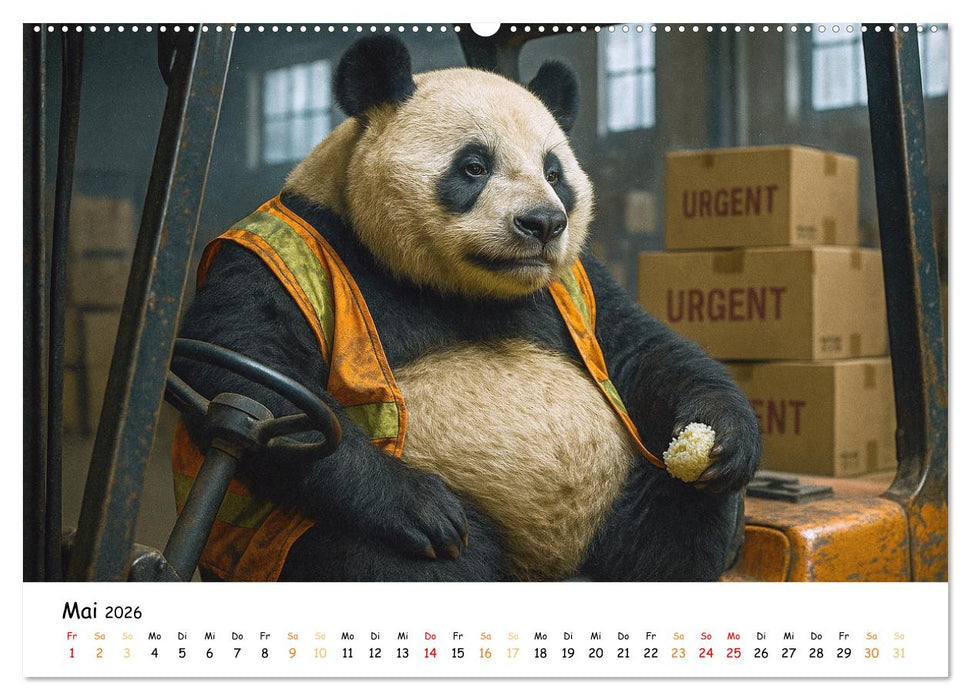 Dienst nach Vorschrift (CALVENDO Wandkalender 2026)